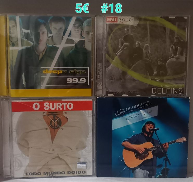 Cds de vários géneros