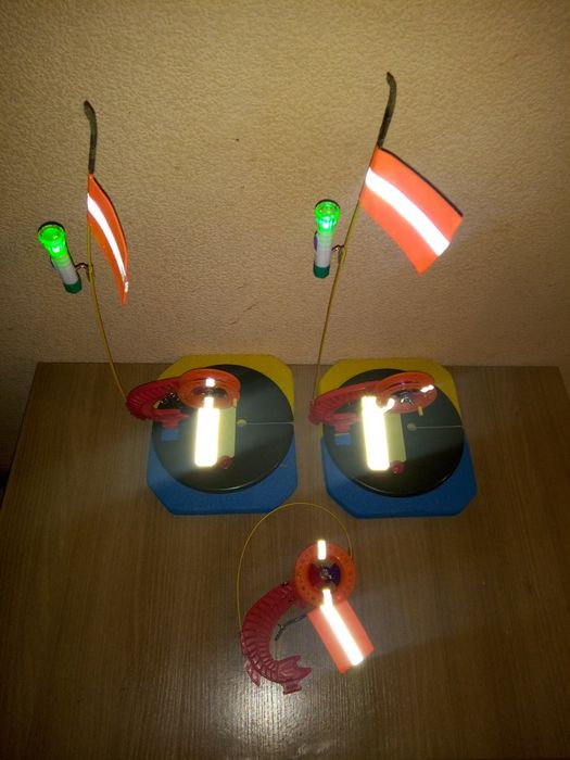 ТОПОВАЯ ВСЕСЕЗОННАЯ жерлица "ЛЕТО-ЗИМА" на ЩУКУ с сигнализаторами 5 шт