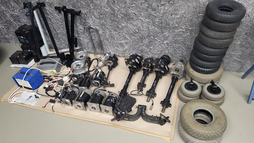 Silnik oraz  części zamienne do Skutera inwalidzkiego Shoprider