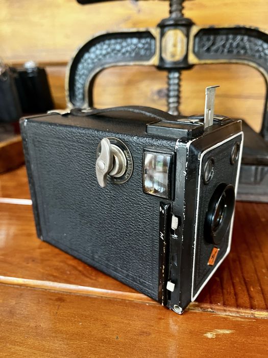 Antiga maquina fotografica Agfa Spezial box
