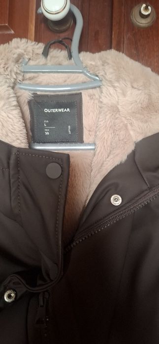 Parka / Casaco Quente Lefties com Capuz e Forro em Pelo –