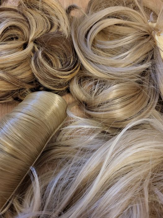 Doczepy blond nowe
