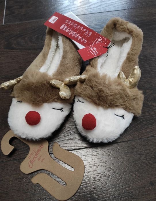 Kapcie świąteczne 40/41