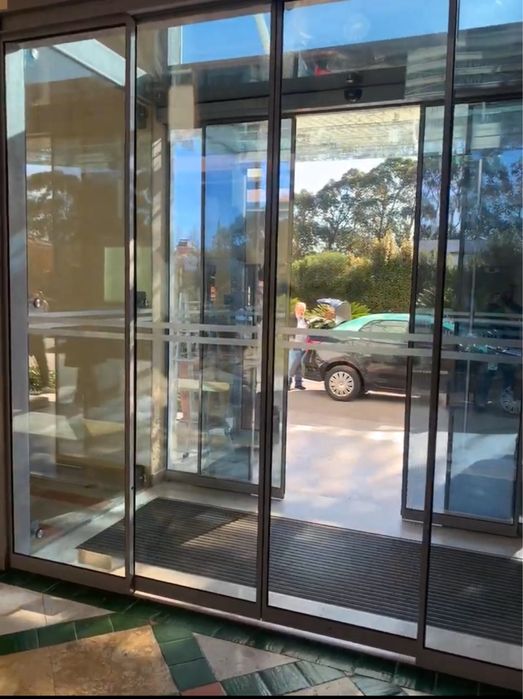 Portas automaticas de vidro