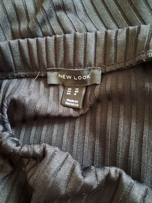 Спідниця міді в рубчик