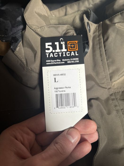 Куртка тактична демісезонна 5.11 Aggressor Parka Tundra