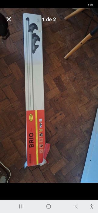 Barras de tejadilho em alumínio