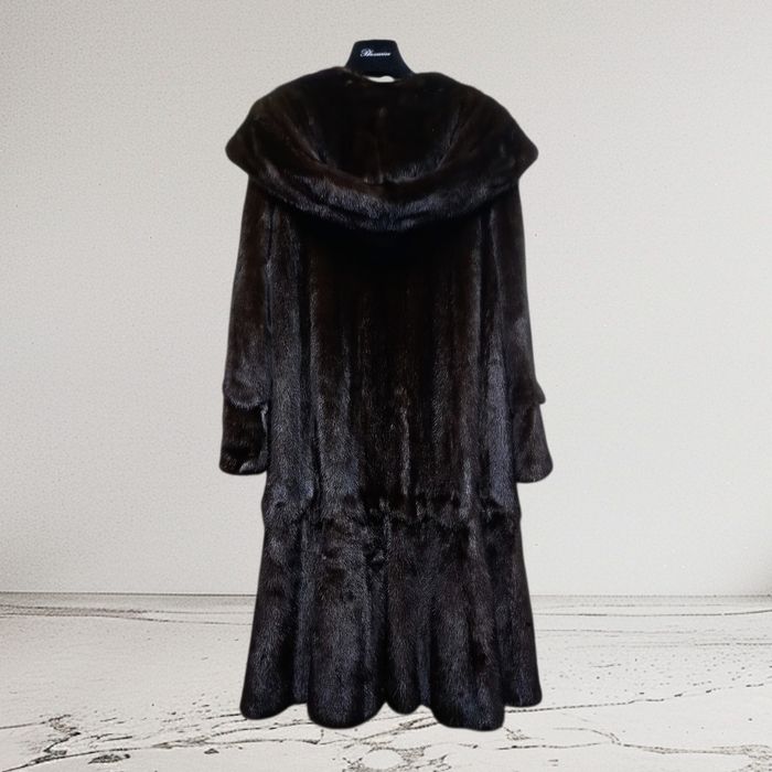 Большой размер. Ог 120см. Норковая шуба. Манто. Натуральная шуба