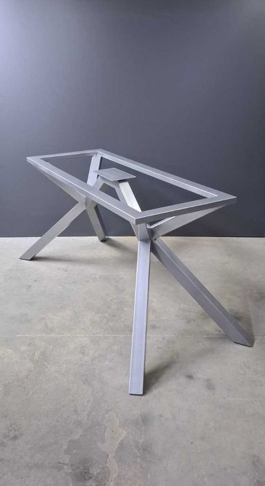 Металеві опори ніжки для столу Підстілля Loft з профілю Металеві ніжки