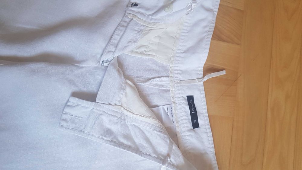 Spodnie lniane damskie rozmiar 40