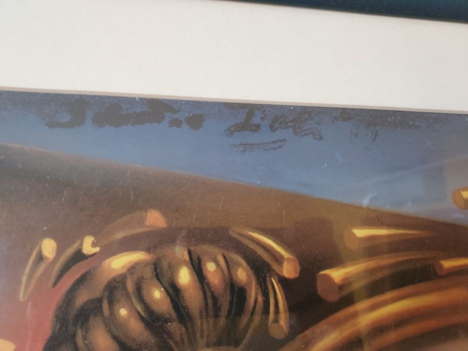 Quadro relógio derretido