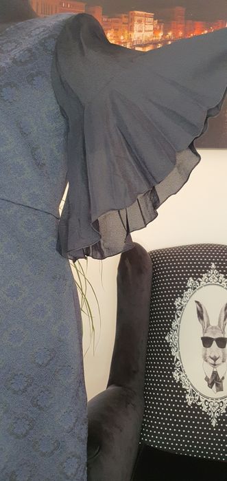 Sukienka nowa max mara granatowa oryginalna rozmiar 40 L 38 m