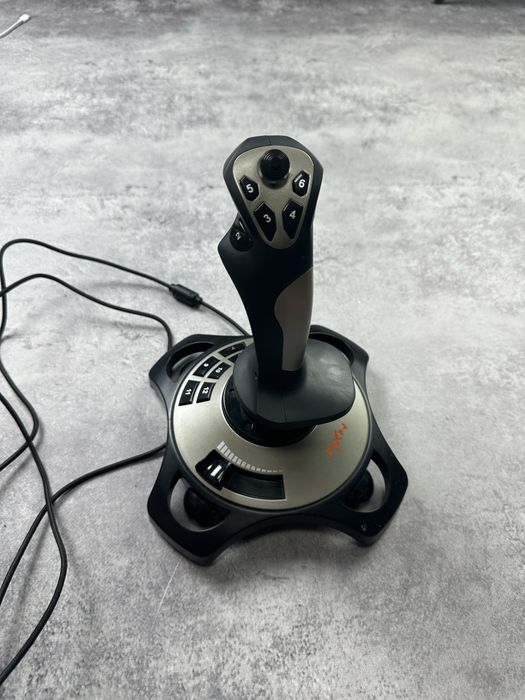 Ігровий джойстик PXN-2113 Pro Flight Stick для авіасимуляторів та farming simylator  (Геймпад/Штурвал)