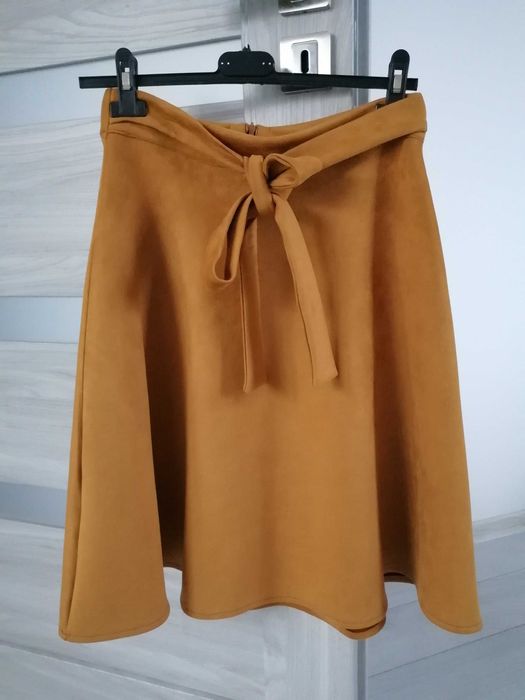 Spódnica damska z wiązaniem