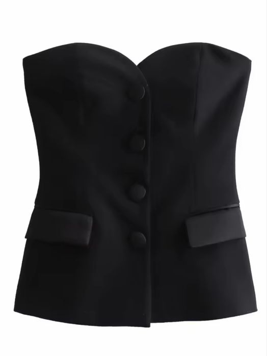 Костюм чорний двійка