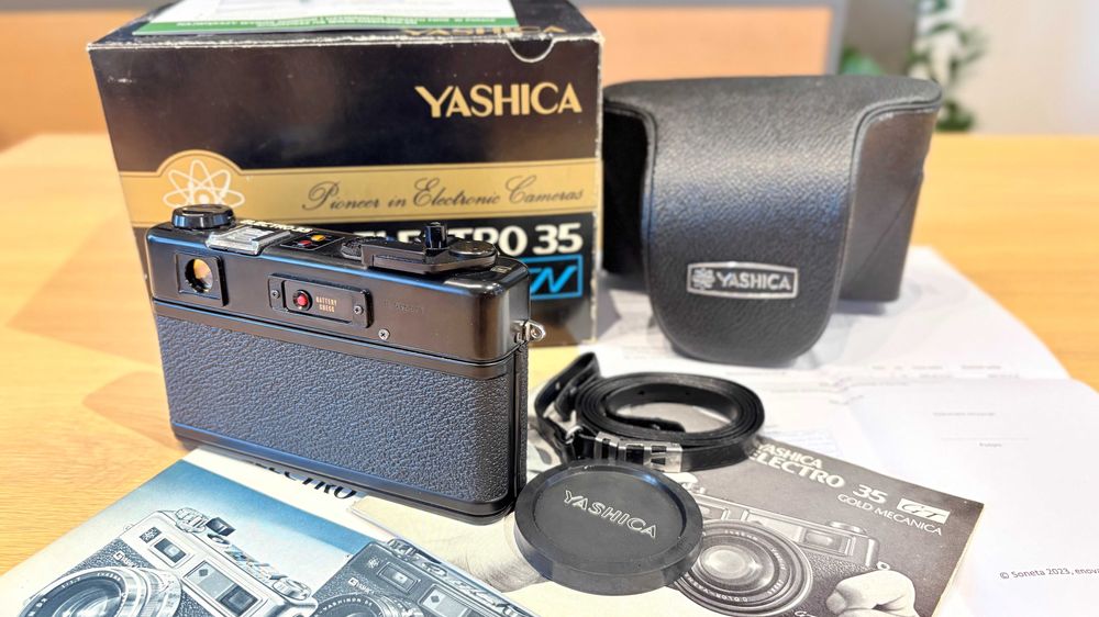 Yashica Electro 35 GTN analogowy dalmierz stan UNIKAT NOWY