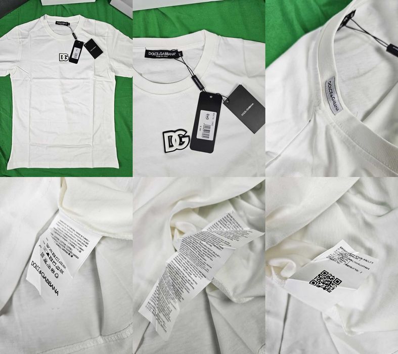 Koszulka męska prada polo dg t-shirt dolce gabbana nowość