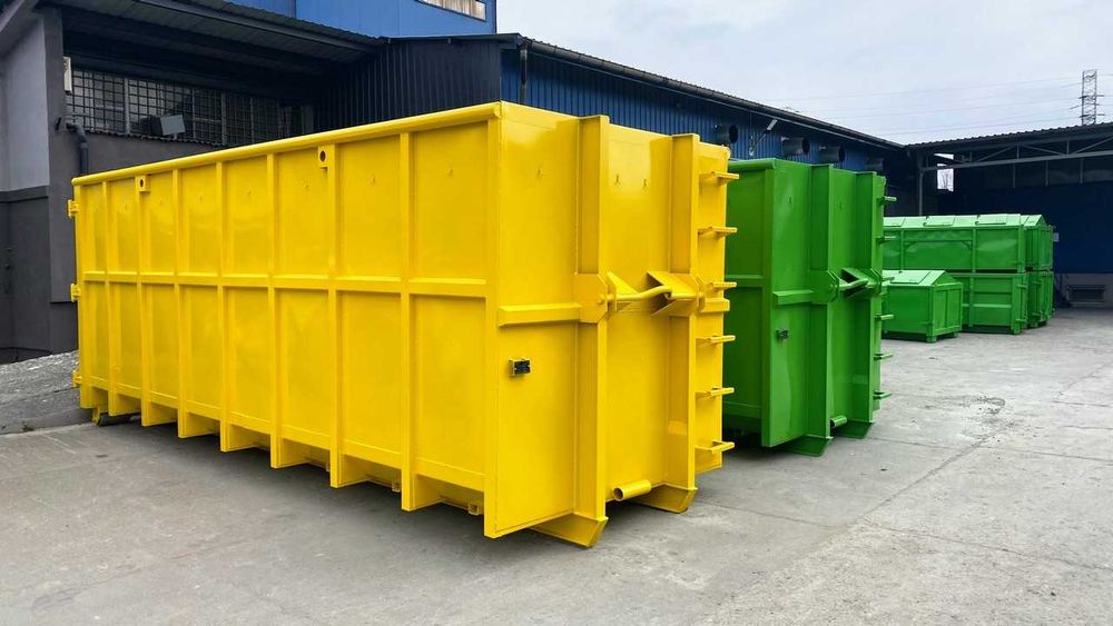 Kontener KP36 6500x2300x2400 pojemnik ZŁOM, hakowiec, PRODUCENT