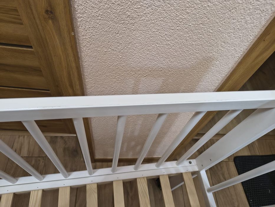 Dostawka dla dziecka biała 90x40