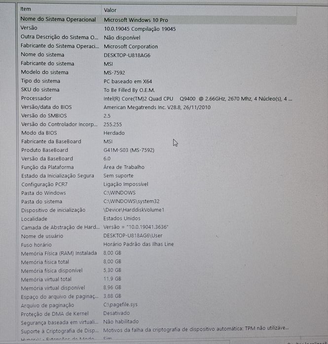 Pc + Monitor + Rato + Teclado