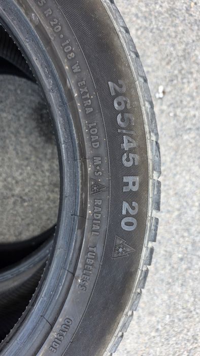 Зимові Continental 295/40 R20 + 265/45 R20 комплект Porsche Macan