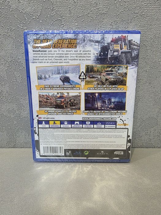 New Snowrunner Snow Runner Runer Snowruner RUS Магазин Ps 4 5 Ps4 Ps5 Диск Обмін Гра Диски Ігри Sony Playstation