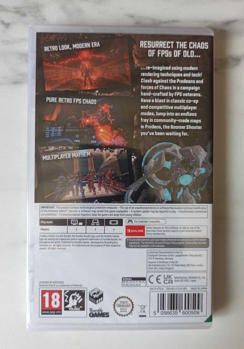 Prodeus - polska wersja językowa - Switch - NOWA!
