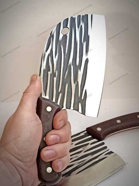 Кухоний ніж сікач Серб кухонный топор Нож для мяса Сербский нож