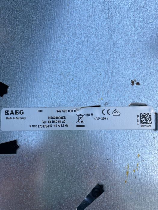 Placa Vitroceramica AEG