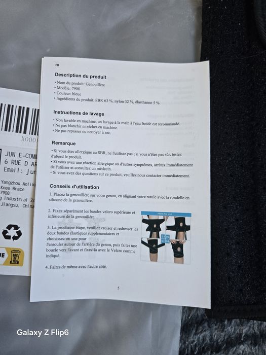 Opaska na kolano uniwersalana