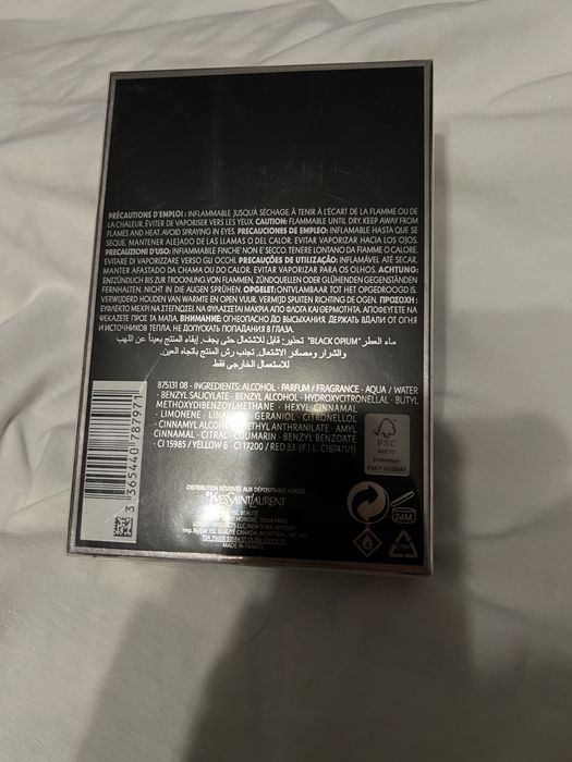 Yves Saint Laurent Black Opium - Нові 90мл Блек Опіум