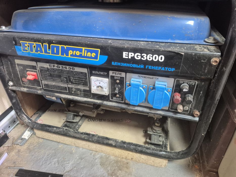 генератор бензиновий etalon epg 3600