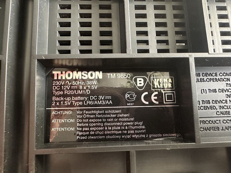 Radioodtwarzacz thompson