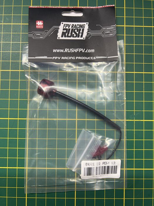 Antena Rush Cherry  155mm FPV 5.8G LHCP SMA MMCX UFL