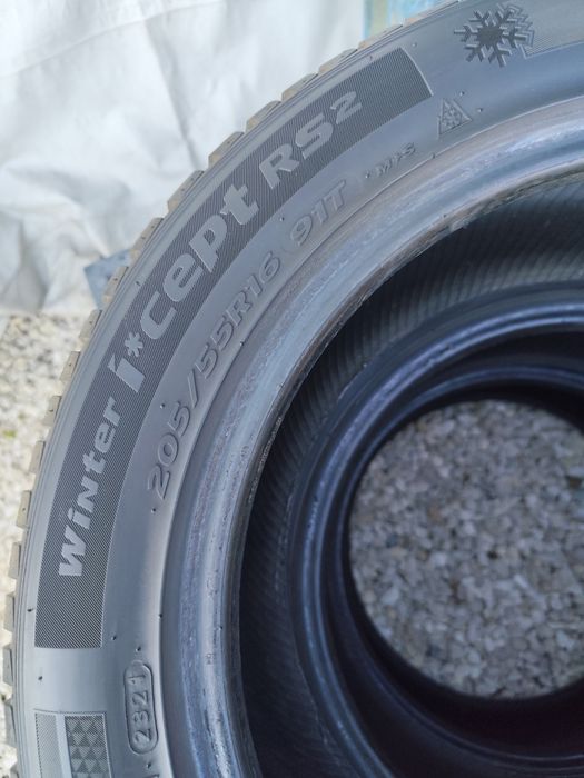 Okazja Opony 205/55R16 Hankook 6-7mm 4szt