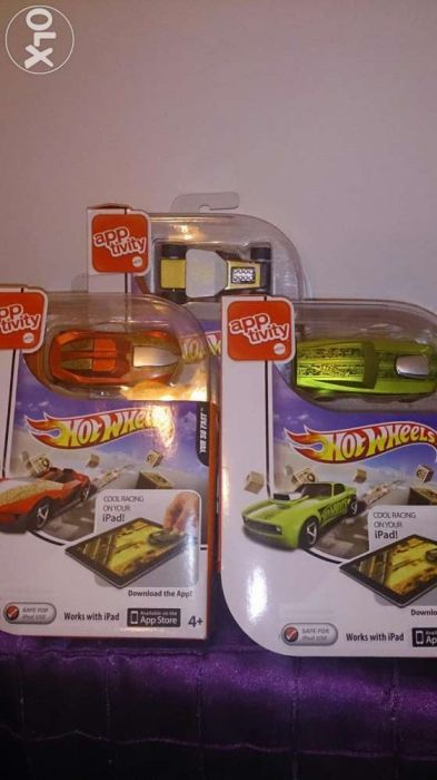 Figurki do gry na iPad wersja angielska Hot Wheels