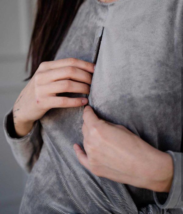 Сукня для вагітних / з кишенькою для гв