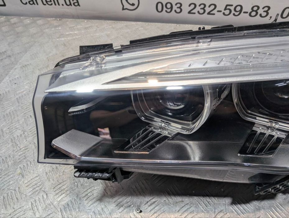 Фара передня ліва BMW X5 F15, X5 M F85 в зборі з блоками / 63117317109