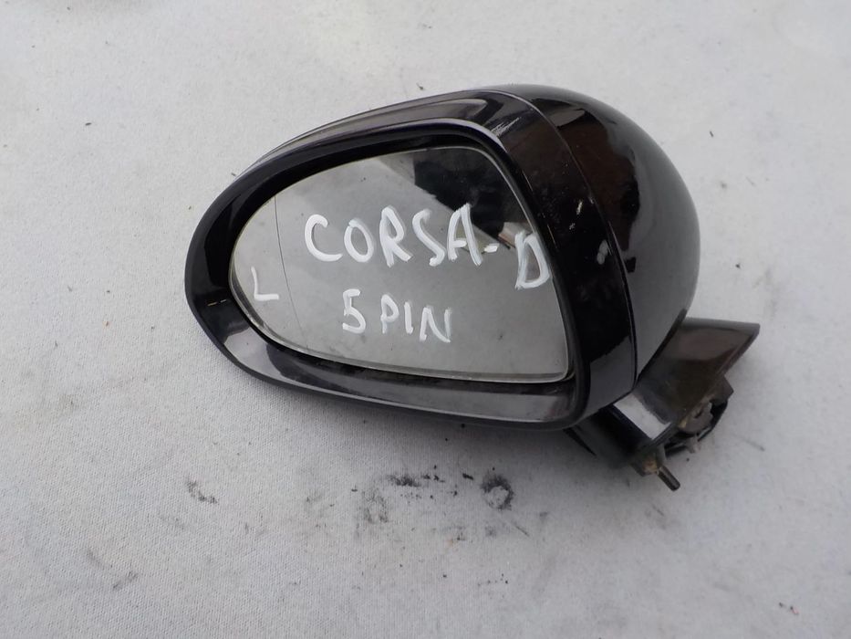 lusterko lewe 5 PIN opel corsa d 2008r EUROPA