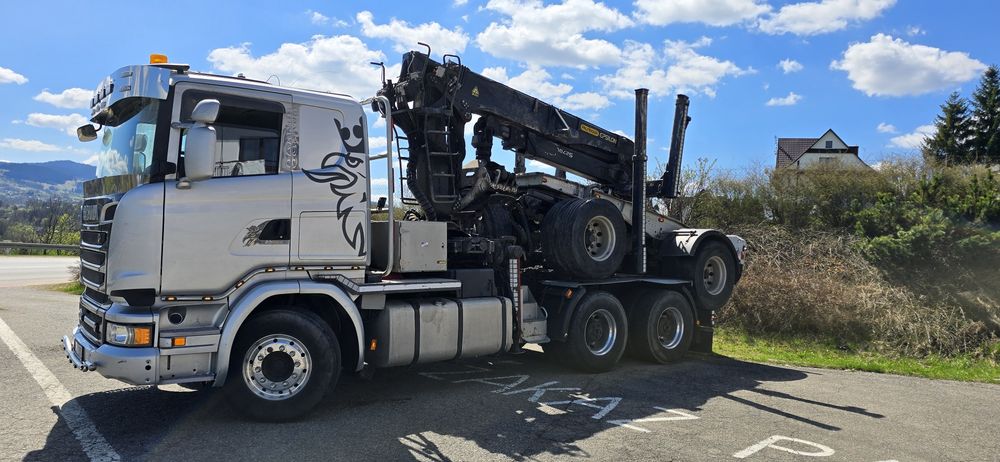 Scania V8-R730-Do drewna