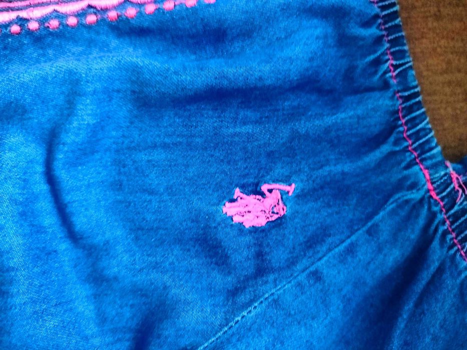 Śliczny kombinezon dżinsowy Ralph Lauren