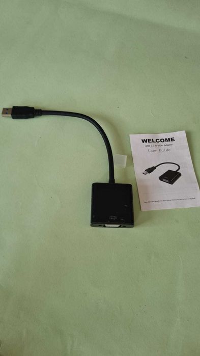 Adapter USB 3.0 na VGA, konwerter adapterów wideo USB na VGA SPC537