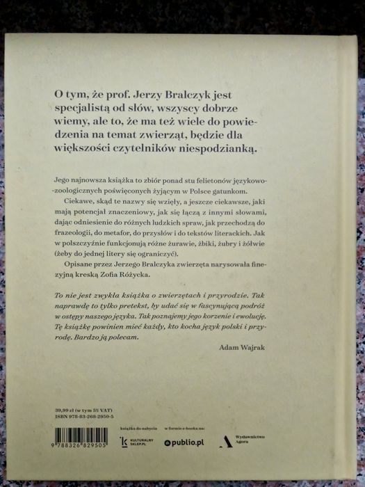 Jerzy Bralczyk "Zwierzyniec"