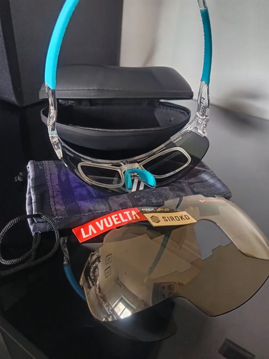 Óculos Siroko modelo  K3 com lente extra Clearfog.