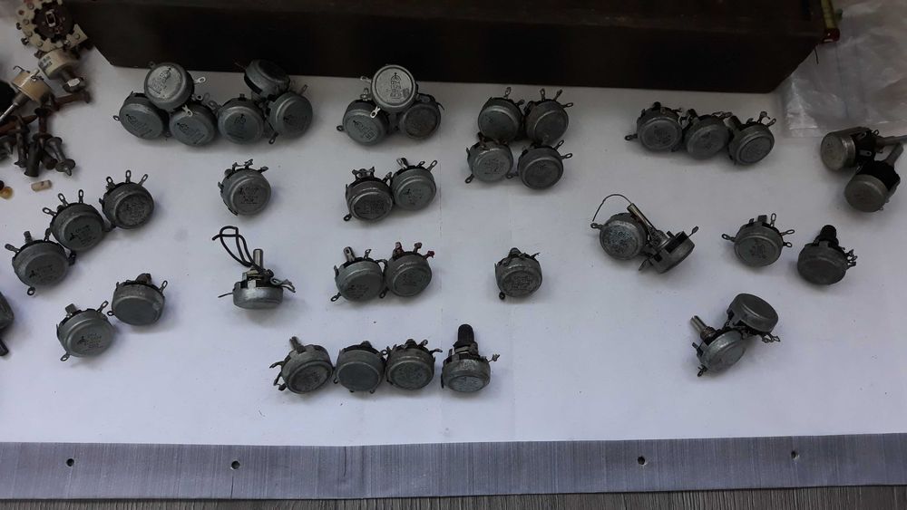 Резисторы СП-1 СП-3 радиодеталь Потенциометры переменные сопротивления