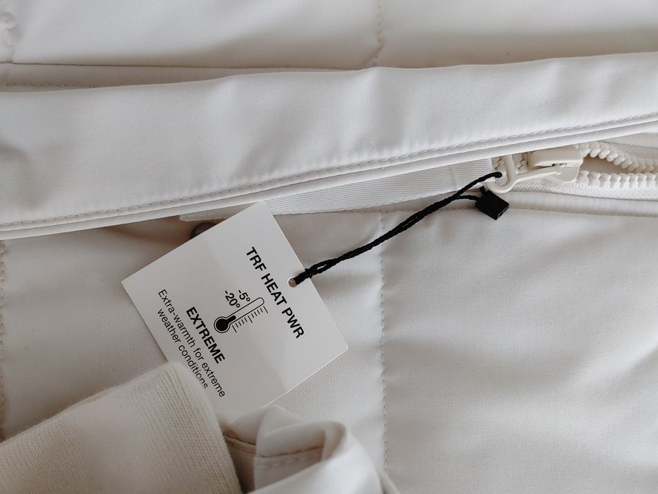 PARKA ZARA Alongada Repelente à Agua