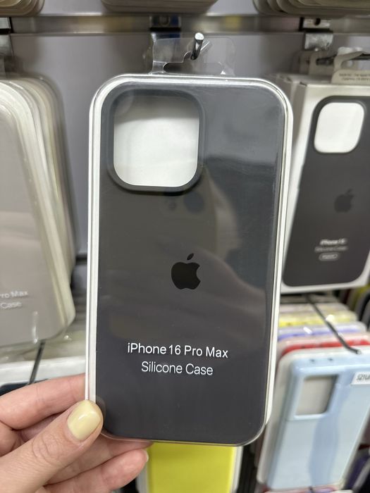 Силіконовий чохол на айфон 16 про макс, чехол на Iphone 16 pro max