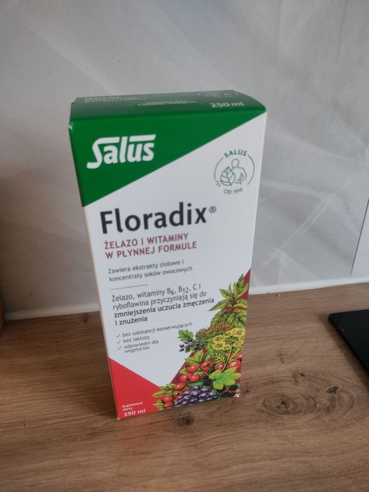 Floradix żelazo w płynie