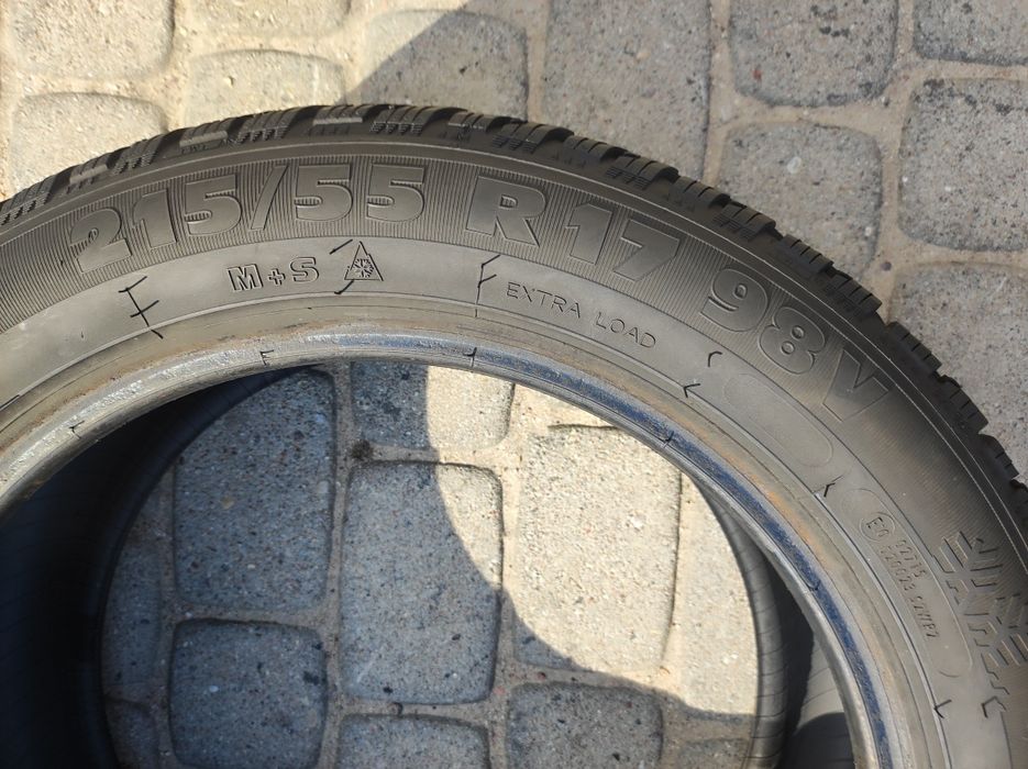 215.55.17 Dwie opony zimowe kormoran dot 2022