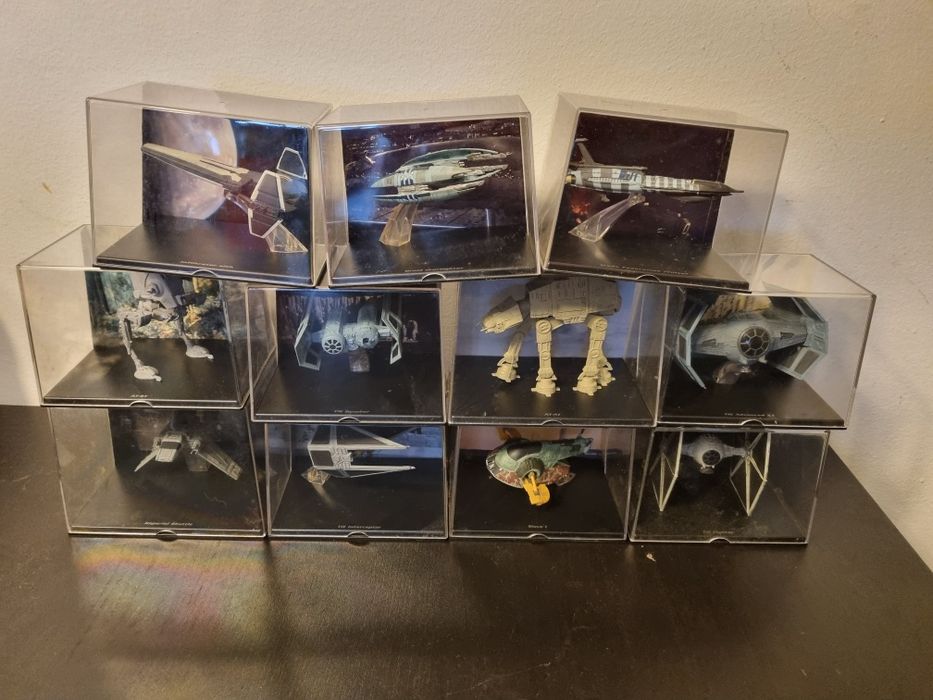 Coleção Star Wars Naves e Veículos + Extras